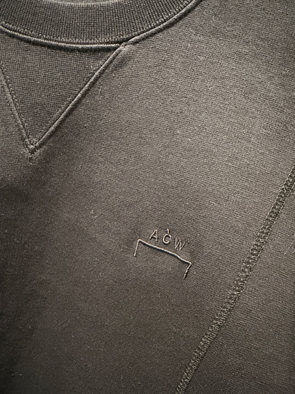 ACW Men black Crewneck Sweatshirt - Picture 2 of 5